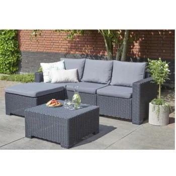 Baštenski set California 3 seater Modular Grafit-1 Baštenski set California 3 seater Modular Grafit-1