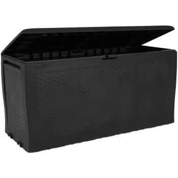Curver baštenska kutija za odlaganje Samoa Ratan Box 270l Grafit CU 246963-5 Curver baštenska kutija za odlaganje Samoa Ratan Box 270l Grafit CU 246963-5