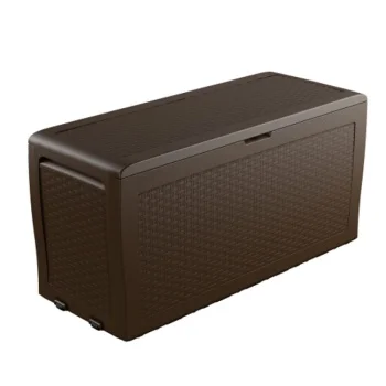 Curver baštenska kutija za odlaganje Samoa Ratan Box 270l Braon CU 246962 Curver baštenska kutija za odlaganje Samoa Ratan Box 270l Braon CU 246962