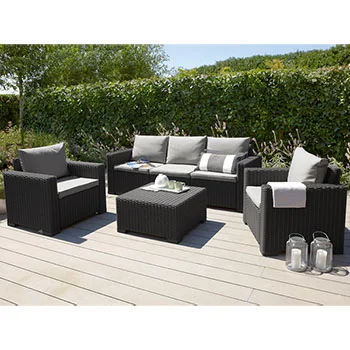 Baštenska garnitura California trosed grafit CU 189440 -1 Baštenska garnitura California trosed grafit CU 189440 -1