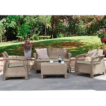 Baštenska garnitura Corfu II kapućino CU 227640 -1