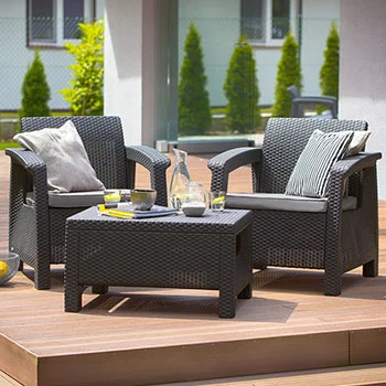 Baštenska garnitura Corfu Weekend grafit CU 223250 -1 Baštenska garnitura Corfu Weekend grafit CU 223250 -1