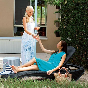 Baštenska ležaljka Atlantic grafit CU 217341-1 Baštenska ležaljka Atlantic grafit CU 217341-1