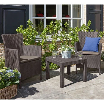 Balkonski set Rosario braon CU 258839-1