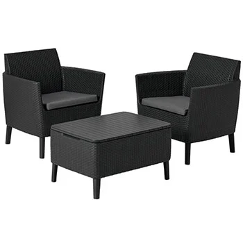 Baštenska garnitura Salemo grafit CU 236631 Baštenska garnitura Salemo grafit CU 236631