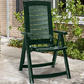 Stolica Aruba tamno zelena CU 140257 -1