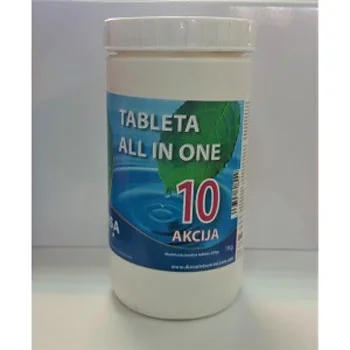 Diasa multi tableta za bazen All in One 10 u 1 1kg 1075 Diasa multi tableta za bazen All in One 10 u 1 1kg 1075