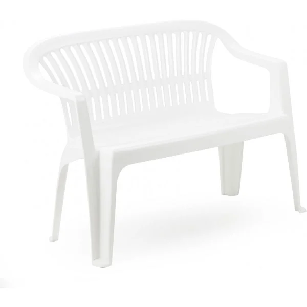 Diva baštenska klupa - bela 030770