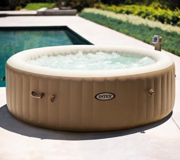 Jacuzzi Intex sa grejačem za dvorište + POKLON set za održavanje-2