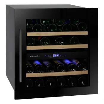 Dunavox vinski frižider potpuno ugradni dvozonski DAVS-25.63DB-1
