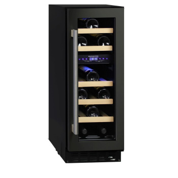 Dunavox vinski frižider podpultno ugradni  dvozonski DAUF-17.58DB-1