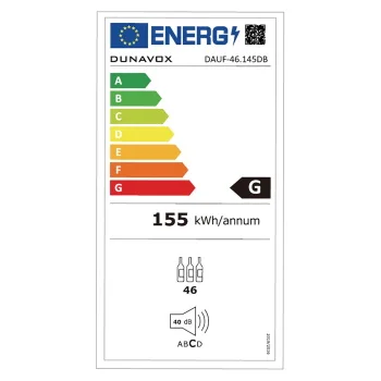 Dunavox vinski frižider dvozonski DAUF-46.145DB-1 Dunavox vinski frižider dvozonski DAUF-46.145DB-1
