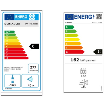 Dunavox vinski frižider jednozonski DX-143.468SS