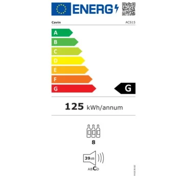 Cavin ugradna vinska vitrina potpultna Arctic Collection 15 ACS15FGB-4 Cavin ugradna vinska vitrina potpultna Arctic Collection 15 ACS15FGB-4
