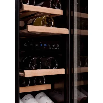 Dunavox vinska vitrina podpultno ugradna dvozonska DAU-17.57DB -2