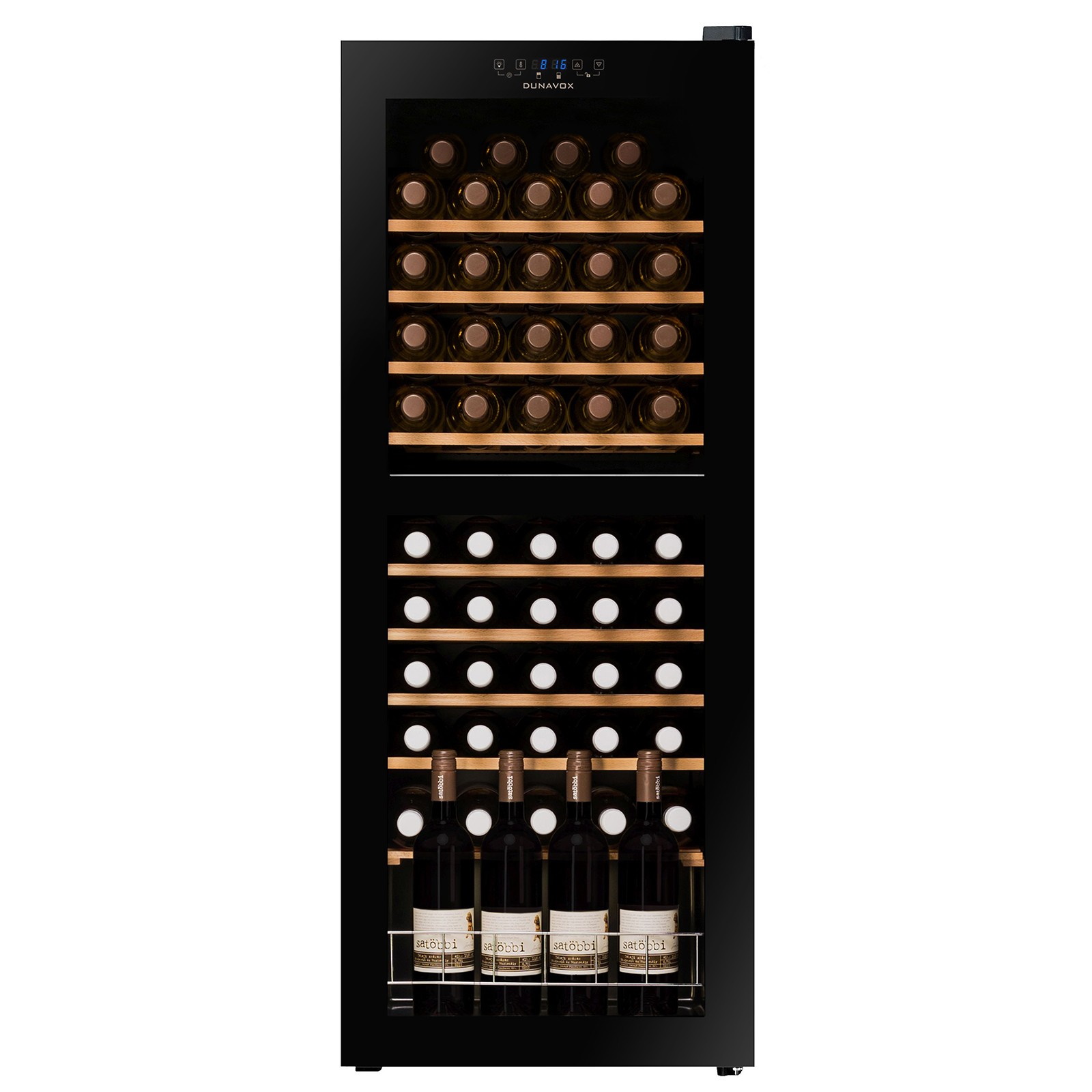 Dunavox vinski frižider samostojeći dvozonski  DXFH-54.150-2