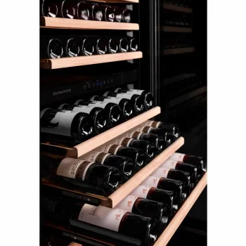 Dunavox vinski frižider samostojeći dvozonski DX-166.428DBK-3