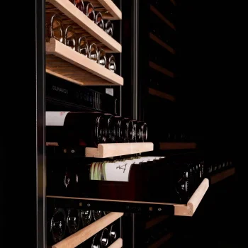 Dunavox vinski frižider samostojeći dvozonski DX-166.428DBK-2