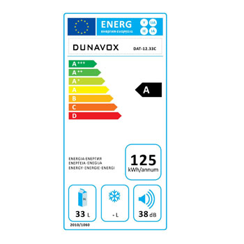 Dunavox vinski frižider samostojeći jednozonski  DAT-12.33C-3