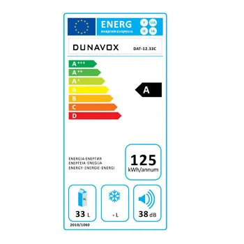 Dunavox vinski frižider samostojeći jednozonski  DAT-12.33C-3