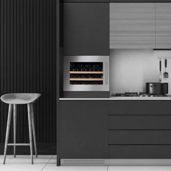 Dunavox vinski frižider potpuno ugradni jednozonski DAVS-18.46SS-2