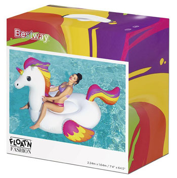 Bestway guma za vodu jednorog 224x164cm 41113-1