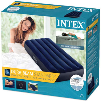 Intex dušek na naduvavanje 76 x 191 x 25cm 