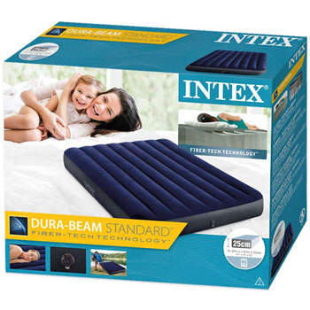 Intex dušek na naduvavanje 137 x 191 x 25cm 060504