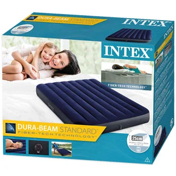 Intex dušek na naduvavanje 137 x 191 x 25cm 060504-1
