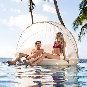 Intex dušek za vodu sa suncobranom – CANOPY ISLAND 58292-4 Intex dušek za vodu sa suncobranom – CANOPY ISLAND 58292-4