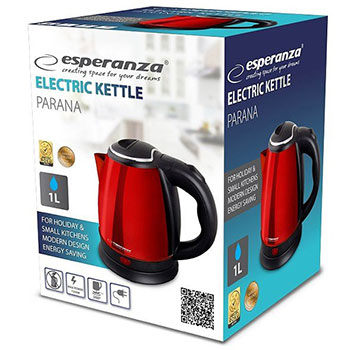 Esperanza električni ketler 1L EKK028R-1