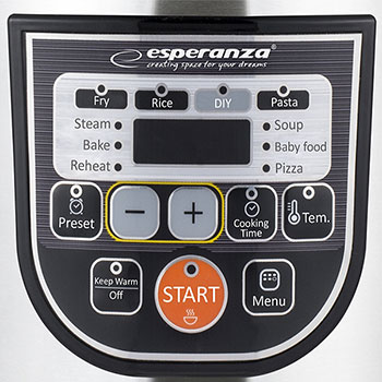 Esperanza višenamenski aparat za kuvanje Multicooker EKG011 