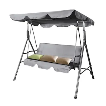 Farm baštenska ljuljaška trosed siva boja FBL3S-1 Farm baštenska ljuljaška trosed siva boja FBL3S-1