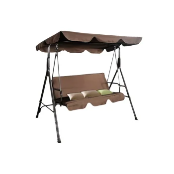 Baštenska ljuljaška trosed braon boje 110 cm x 170 cm x 153 cm FBL3B Baštenska ljuljaška trosed braon boje 110 cm x 170 cm x 153 cm FBL3B