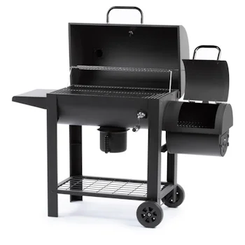 Fieldmann roštilj na drveni ugalj sa pušnicom 2u1 FZG 1018-1