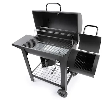 Fieldmann roštilj na drveni ugalj sa pušnicom 2u1 FZG 1018-2