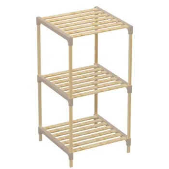 Fixwood multifunkcionalna drvena polica sa 3 police FIX-2013-3-3