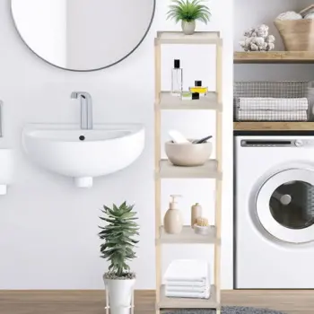 Fixwood drvena polica multifunkcionalna sa 5 nivoa FIX-2011-5-2