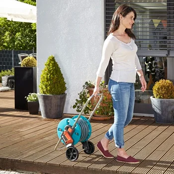 Gardena kolica sa crevom prskalicom i nastavcima AquaRoll S set GA 18502-20-2