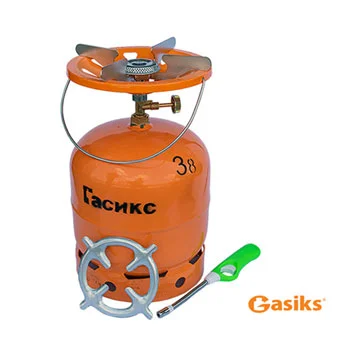 Gasiks komplet plinska boca od 3 kg + upaljač i rešetka komplet 1 Gasiks komplet plinska boca od 3 kg + upaljač i rešetka komplet 1