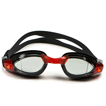 Go Swim naočare za plivanje crno-crvene