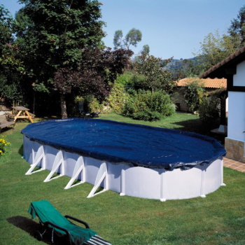 Gre zaštitini i zimski prekrivač za ovalne bazene 610x410cm