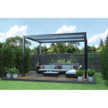 Green bay pergola aluminijumska 300 × 400 cm 078504-5 Green bay pergola aluminijumska 300 × 400 cm 078504-5