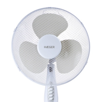 Haeger ventilator stojeći Beli 40cm 45W HESF-16W.011A-1