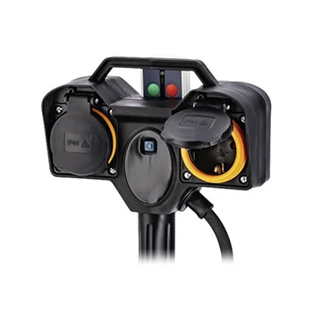 Baštenska dvostruka utičnica sa uzemljenjem i daljinskim Hama 137274 Baštenska dvostruka utičnica sa uzemljenjem i daljinskim Hama 137274