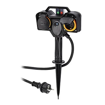 Baštenska dvostruka utičnica sa uzemljenjem i daljinskim Hama 137274-1 Baštenska dvostruka utičnica sa uzemljenjem i daljinskim Hama 137274-1