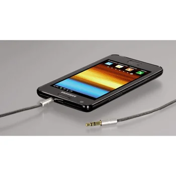 Audio alu. kabl 3,5mm (muški) na 3,5mm (muški) 0,5m Hama 115933-1