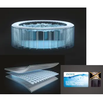 Jacuzzi bazen Intex sa grejačem za dvorište 28426-6