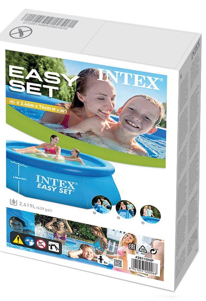 Intex bazen Easy Set okrugli 244 x 76 cm 28110NP