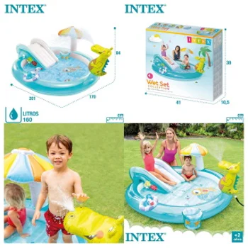 Intex bazen igraonica Aligator 57165NP-3